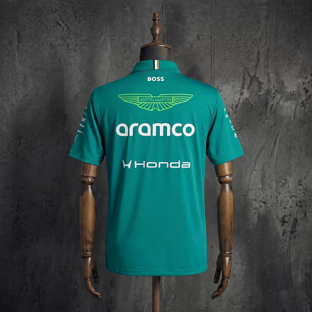 Camiseta Aston Martin Aramco F1 Team – Fórmula 1 Hombre