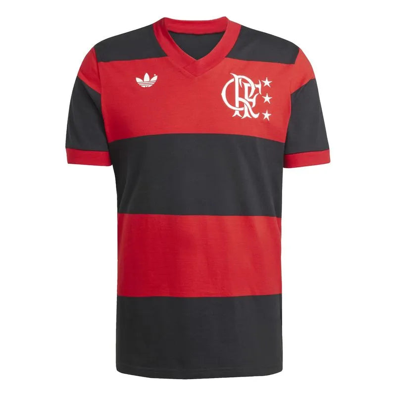 Camiseta Flamengo 25/26 Edición Mundial 81 - Rubro-Negra - Versión Aficionado