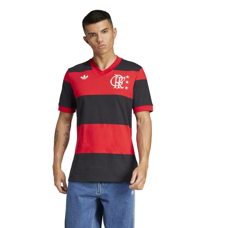 Camiseta Flamengo 25/26 Edición Mundial 81 - Rubro-Negra - Versión Aficionado