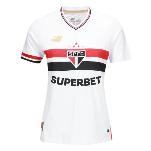 Camiseta São Paulo 25/26 I de Local - Mujer