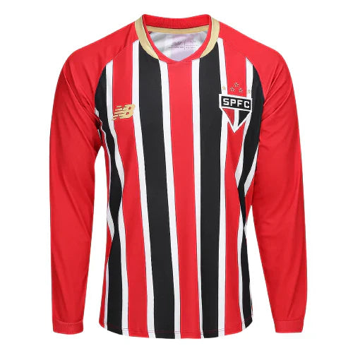 Camiseta São Paulo 25/26 II de Visitante - Manga Larga