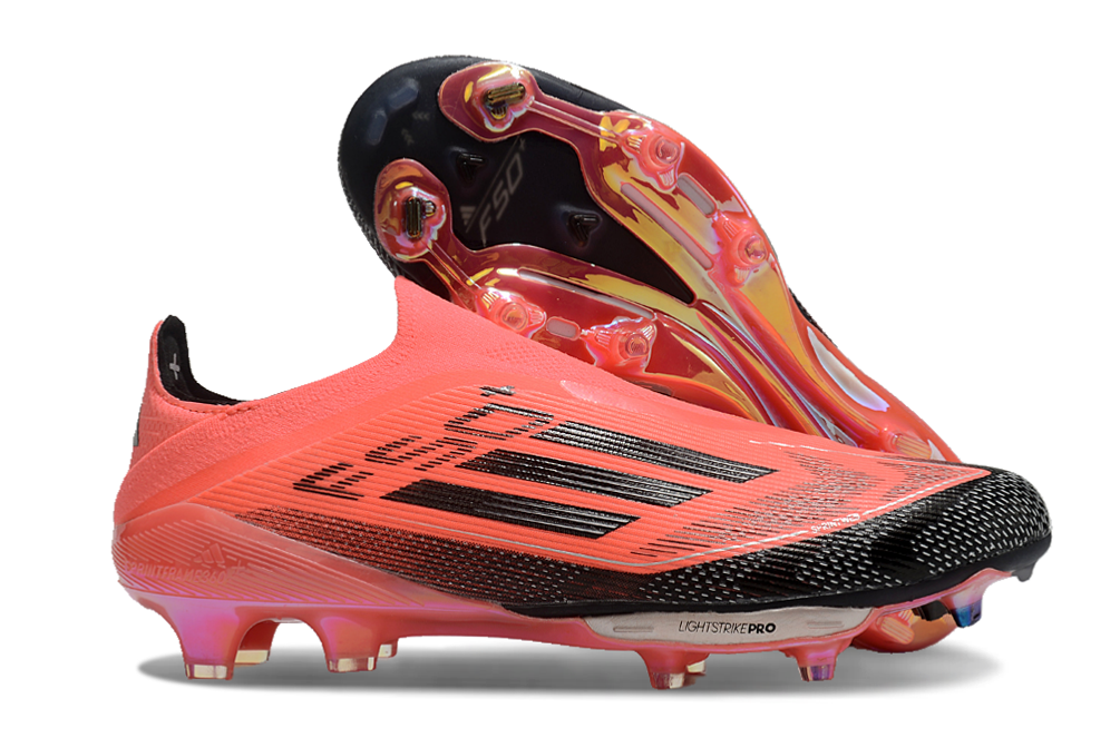 BOTA DE FUTBOL ADIDAS F50+ FG ELITE - NARANJA/NEGRO