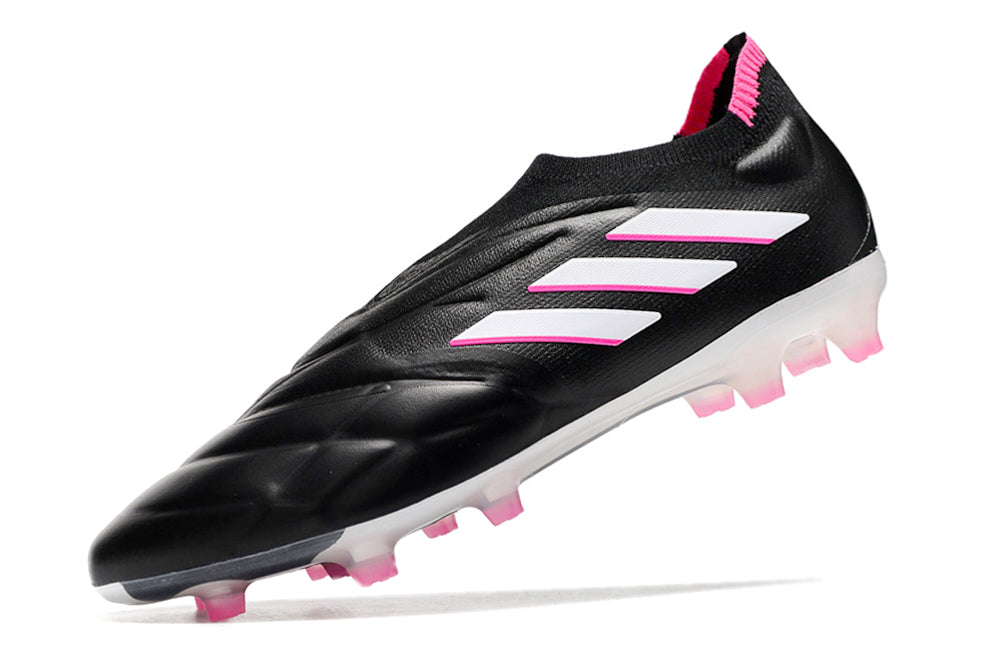BOTA DE FUTBOL COPA PUREFIRM GROUND BOOTS BLACK AND WHITE ELITE FG
