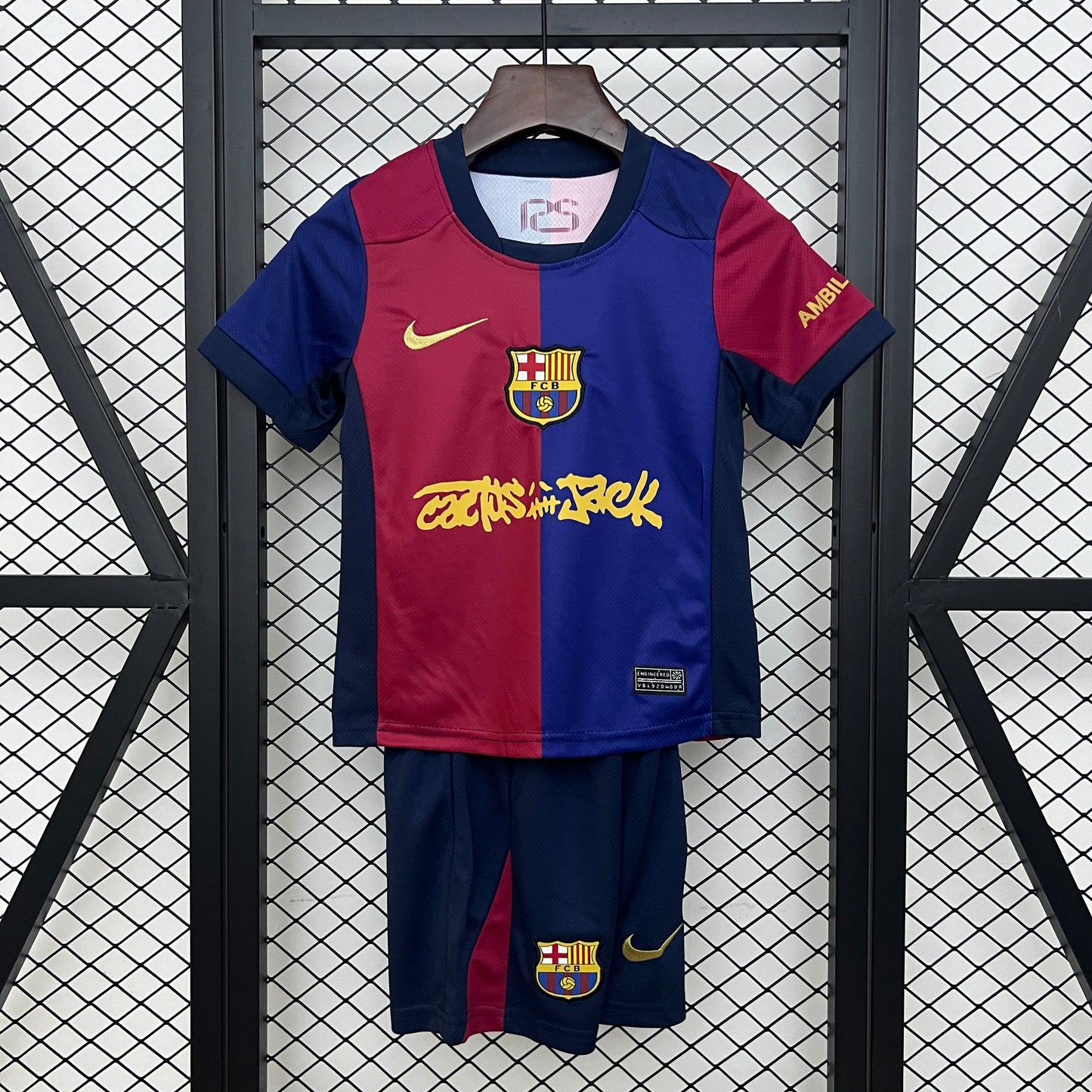 BARCELONA I 25/26 CONJUNTO INFANTIL