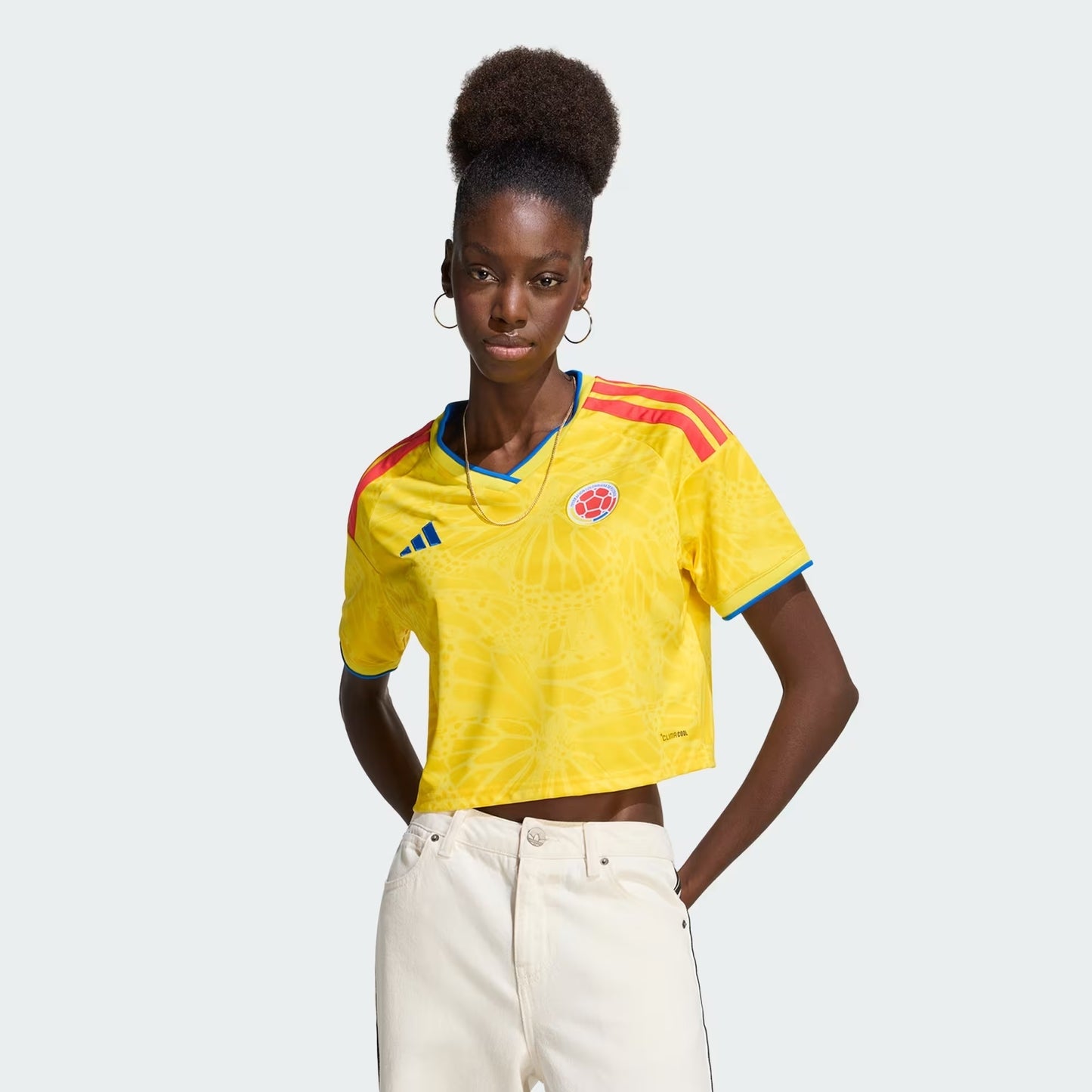 COLOMBIA MUNDIAL I 2026 CROP TOP MUJER
