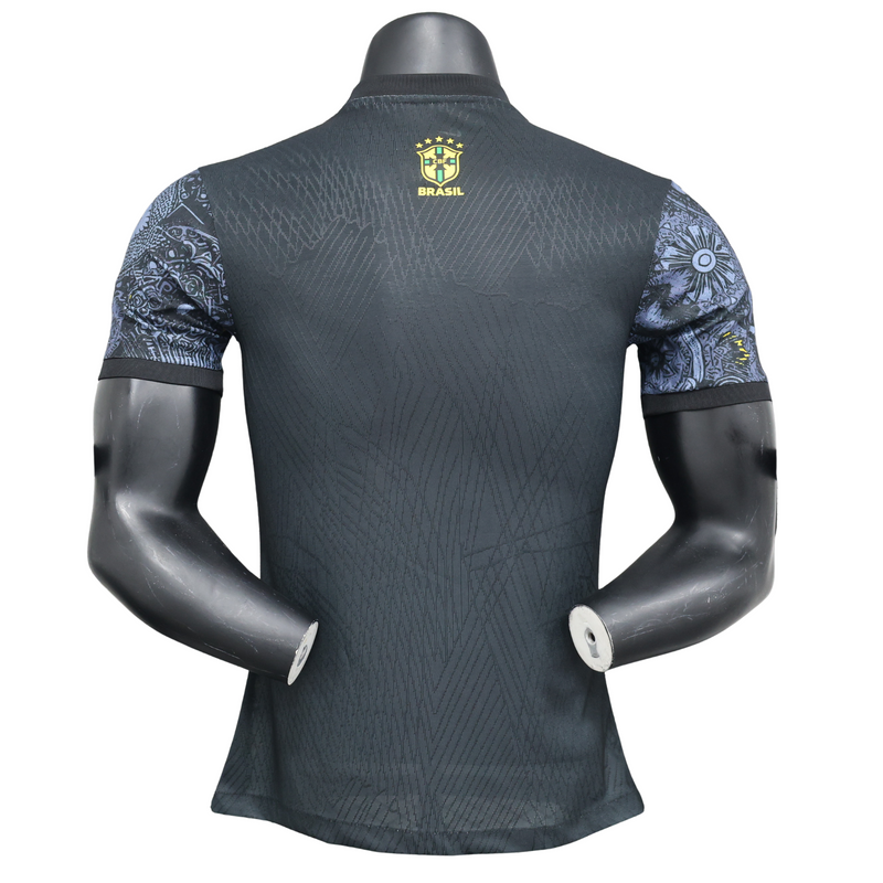 Camiseta Brasil 25/26 Edición Especial - Negro - Versión Jugador