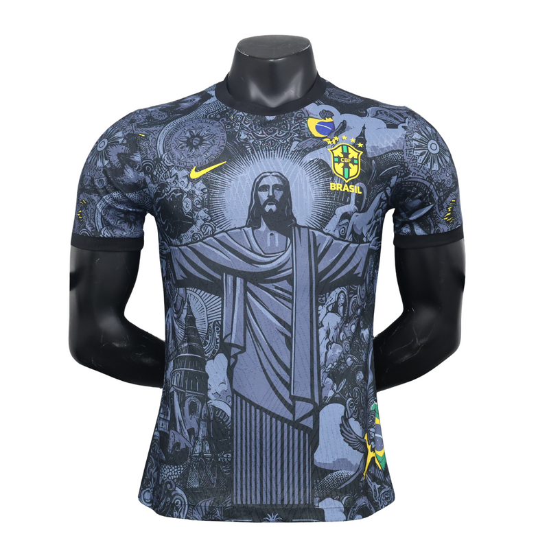 Camiseta Brasil 25/26 Edición Especial - Negro - Versión Jugador