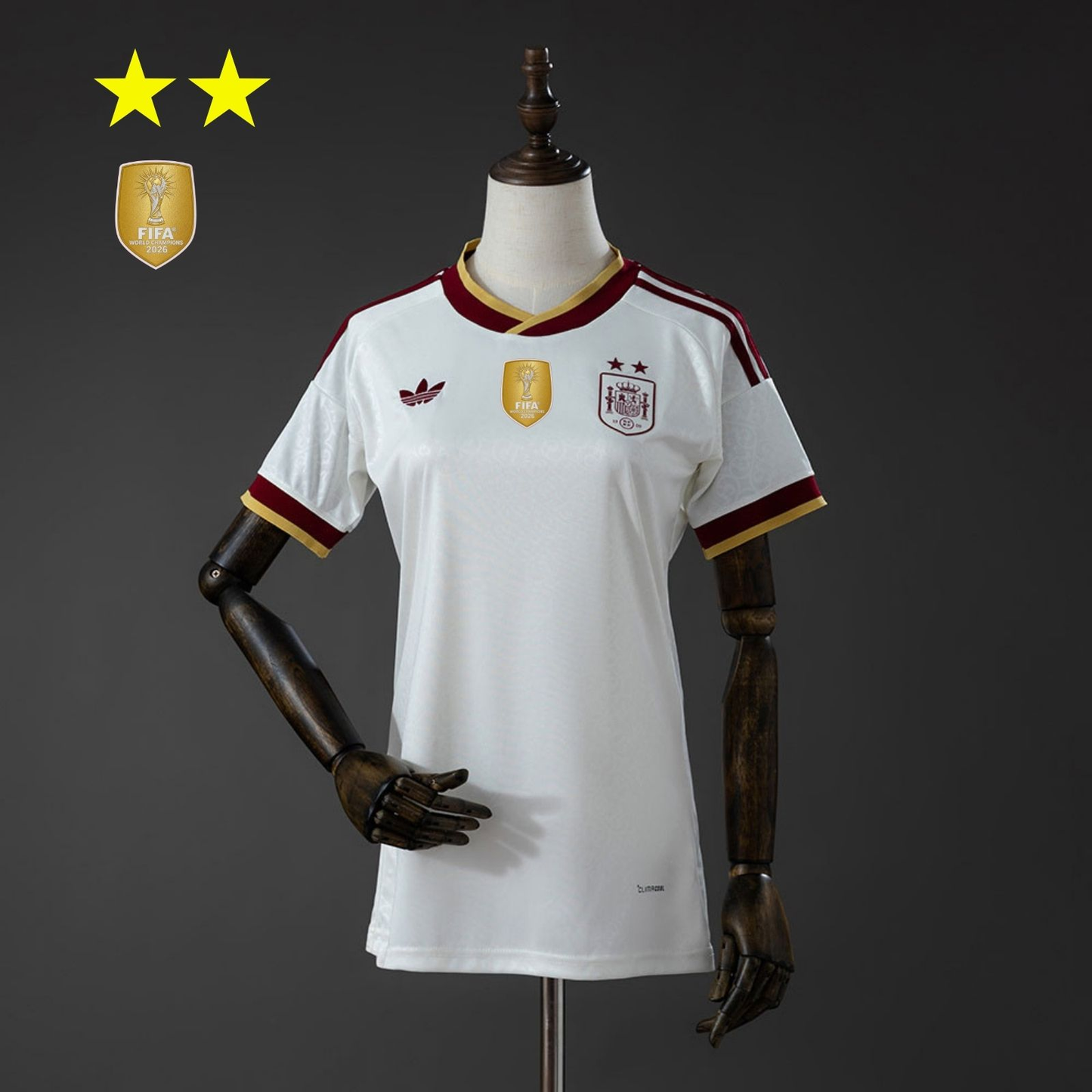 ESPAÑA II EDICIÓN CAMPEÓN 2026 MUNDIAL MUJER CON PARCHE