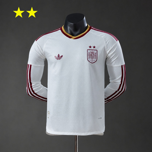 ESPAÑA MUNDIAL II EDICIÓN CAMPEÓN 2026 HOMBRE (MANGA LARGA ) VERSIÓN JUGADOR