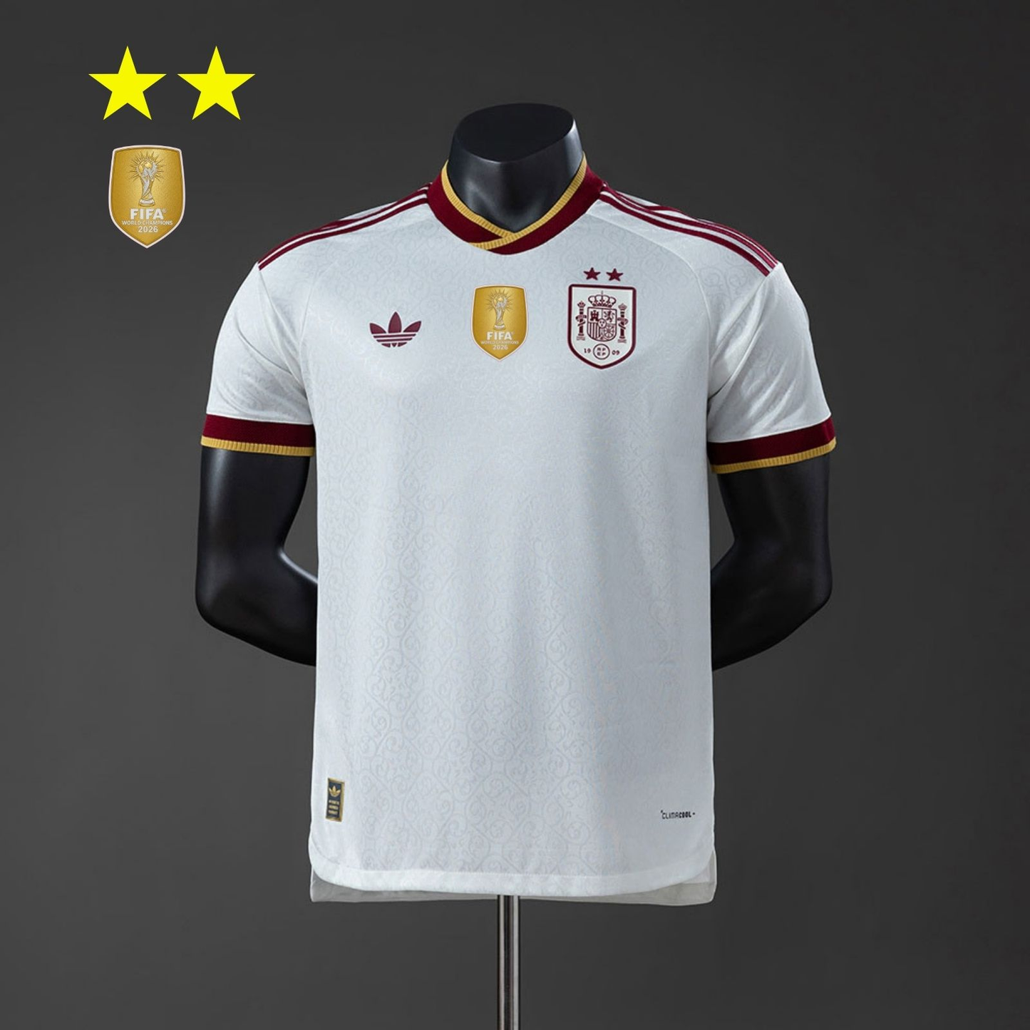 ESPAÑA MUNDIAL II EDICIÓN CAMPEÓN 2026 HOMBRE (VERSIÓN JUGADOR) CON PARCHE