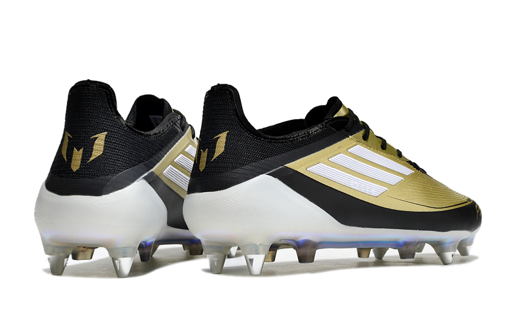 BOTA DE FUTBOL ADIDAS F50 SG ELITE - DORADA - ED. MESSI