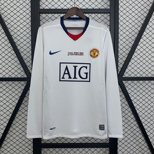 MANCHESTER UNITED II FINAL CHAMPIONS LEAGUE MANGA LARGA 2008 HOMBRE