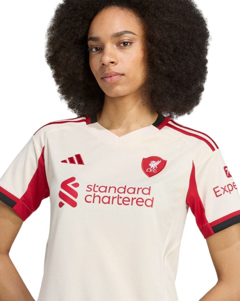 Camiseta Liverpool 25/26 II de Visitante - Mujer