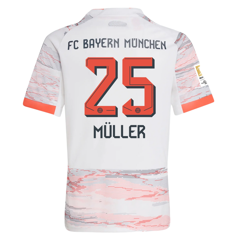 Camiseta Thomas Müller - Bayern de Múnich 25/26 II de Visitante - Versión Aficionado