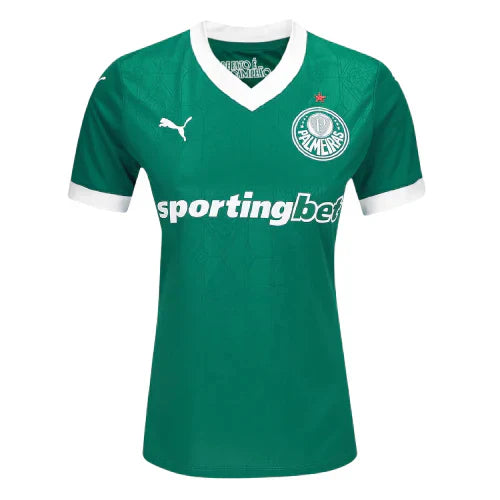 Camiseta Palmeiras 25/26 I de Local - Mujer