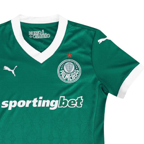 Camiseta Palmeiras 25/26 I de Local - Mujer