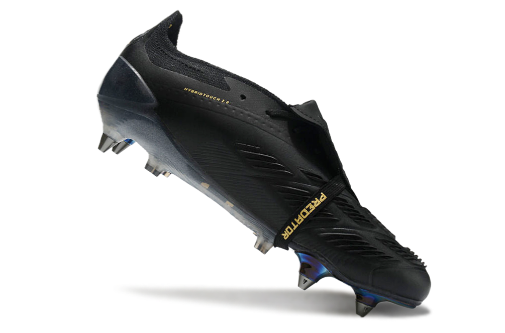 BOTA DE FUTBOL ADIDAS PREDATOR TONGUE SG ELITE - NEGRO