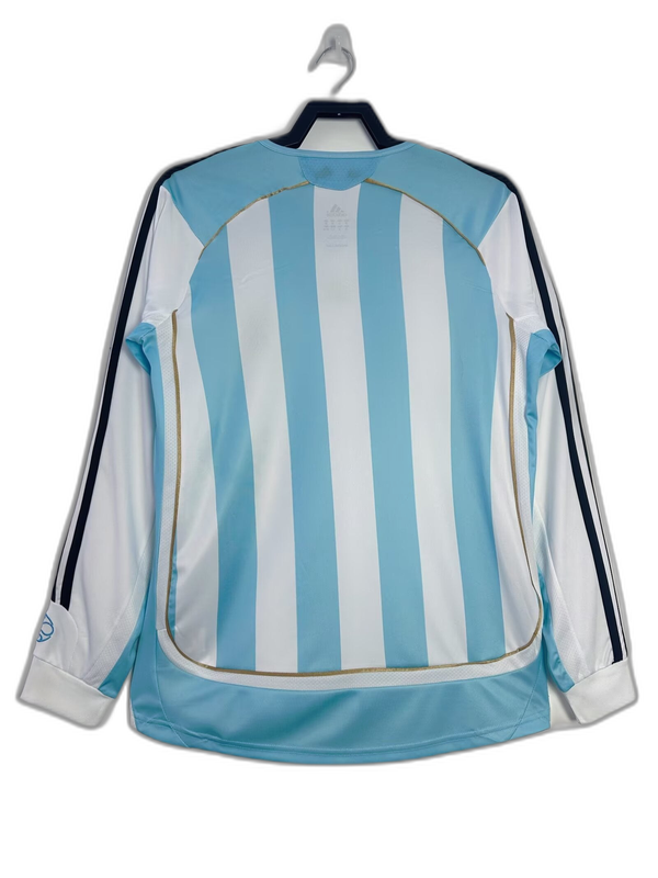 Camiseta Argentina 06/07 I de Local - Manga Larga Versión Retro