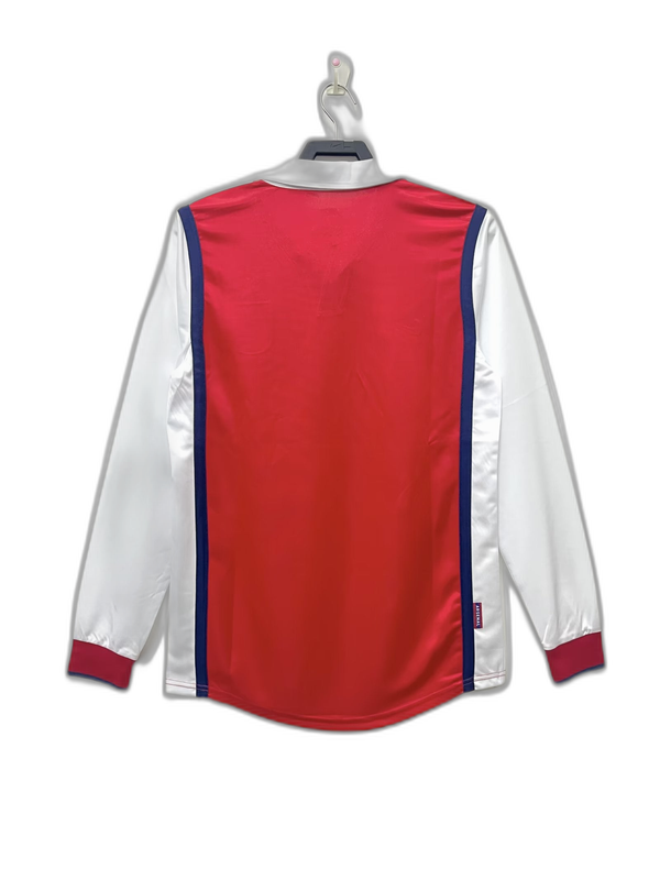 Camiseta Arsenal 1998 I de Local - Manga Larga Versión Retro
