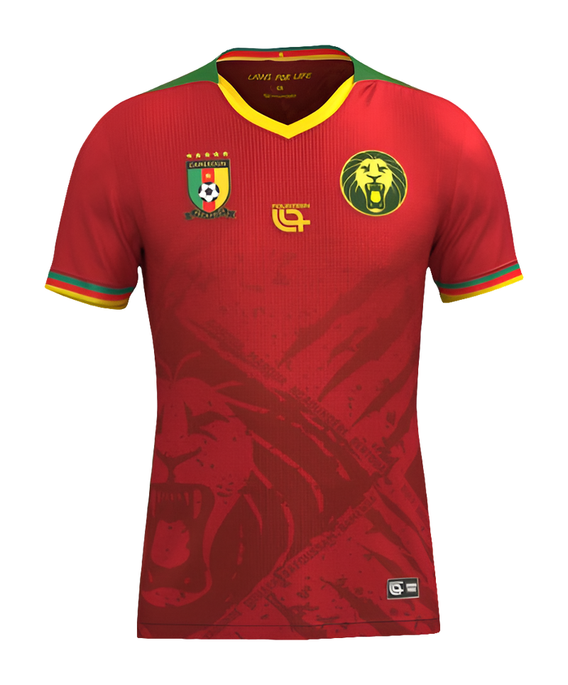 Camiseta Camerún 25/26 II de Visitante - Versión Aficionado