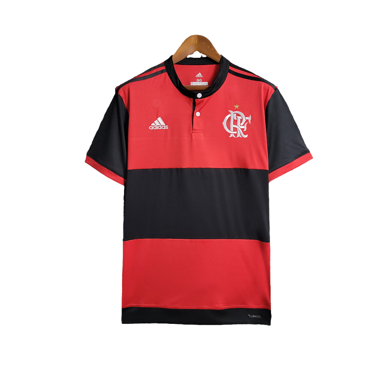 Camiseta Flamengo 17/18 I de Local - Versión Retro