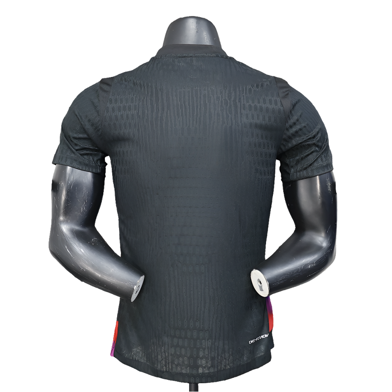 Camiseta Inglaterra 25/26 Entrenamiento - Negro - Versión Jugador