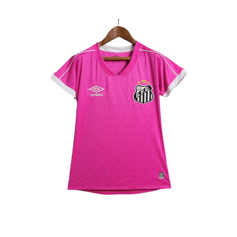 Camiseta Santos 23/24 Edición Octubre Rosa - Mujer