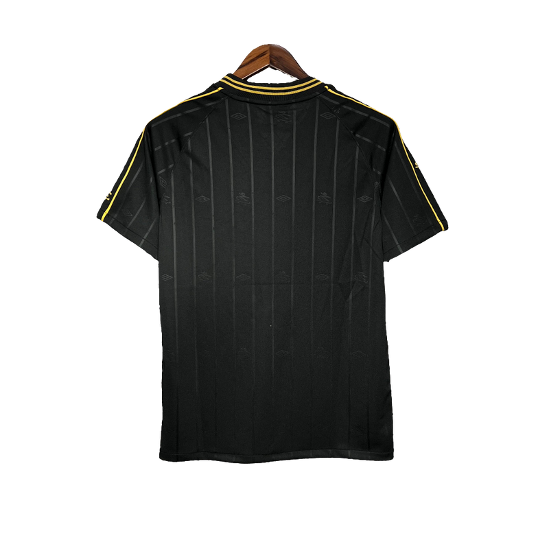 Camiseta Santos 24/25 Charlie Brown JR - Negro - Versión Aficionado