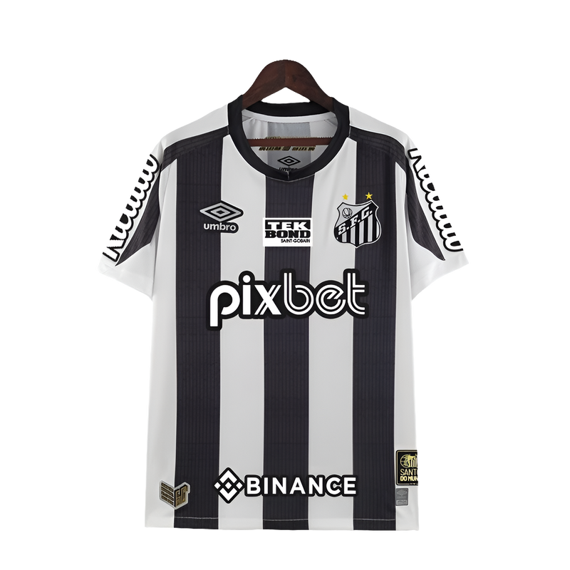 Camiseta Santos 22/23 II de Visitante - Todos los Patrocinios - Versión Aficionado