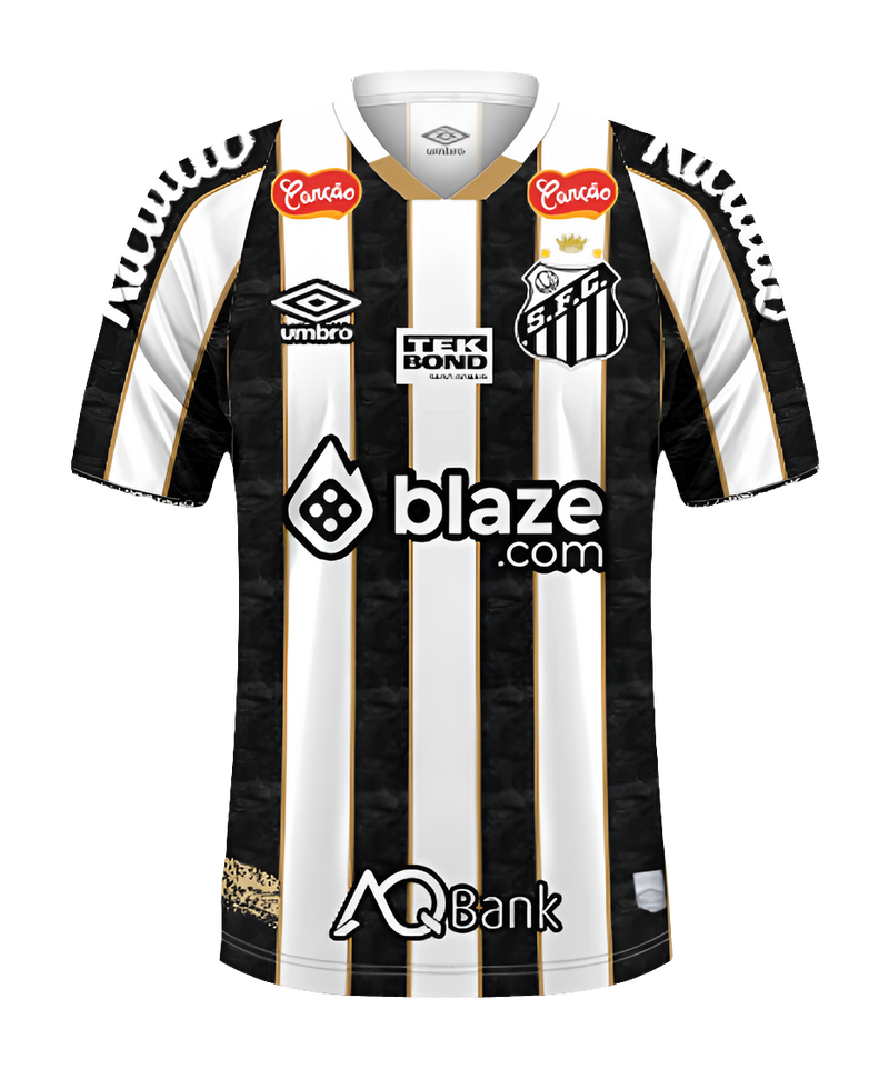 Camiseta Santos 24/25 II de Visitante - Todos los Patrocinios - Versión Aficionado
