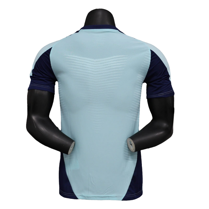 Camiseta Arsenal 24/25 Pre-Partido - Azul Claro - Versión Jugador
