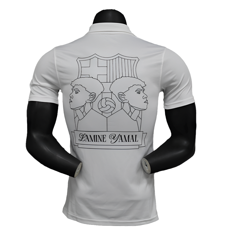 Camiseta Barcelona 25/26 Edición Especial - Blanco - Versión Jugador