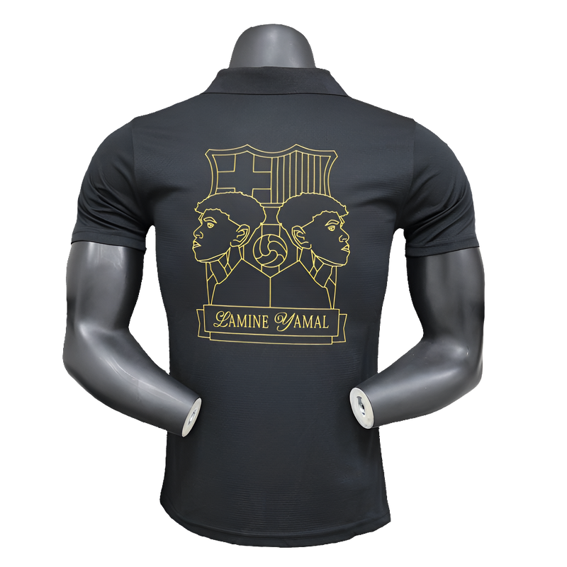 Camiseta Barcelona 25/26 Negro - Edición Especial - Versión Jugador