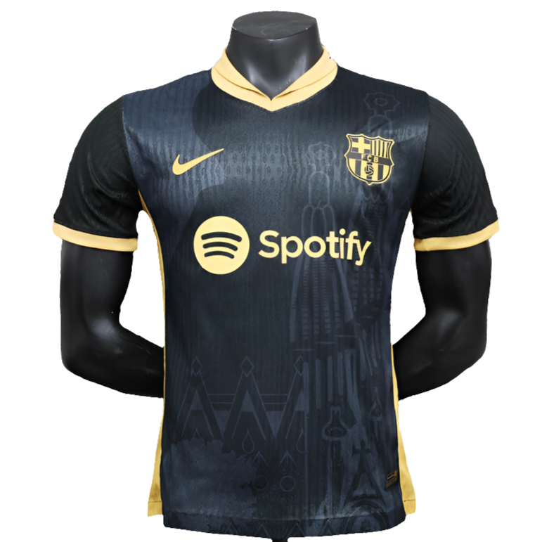 Camiseta Barcelona 25/26 Especial - Negro - Versión Jugador