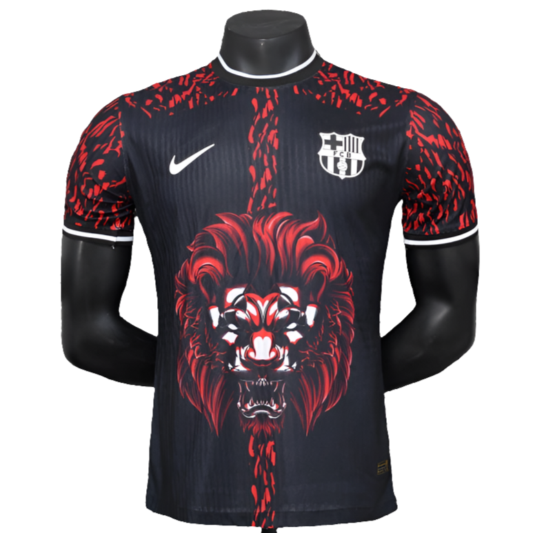 Camiseta Barcelona 25/26 Edición León - Rojo - Versión Jugador