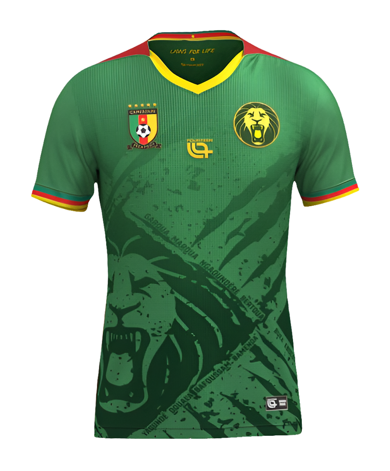 Camiseta Camerún 25/26 I de Local - Versión Aficionado