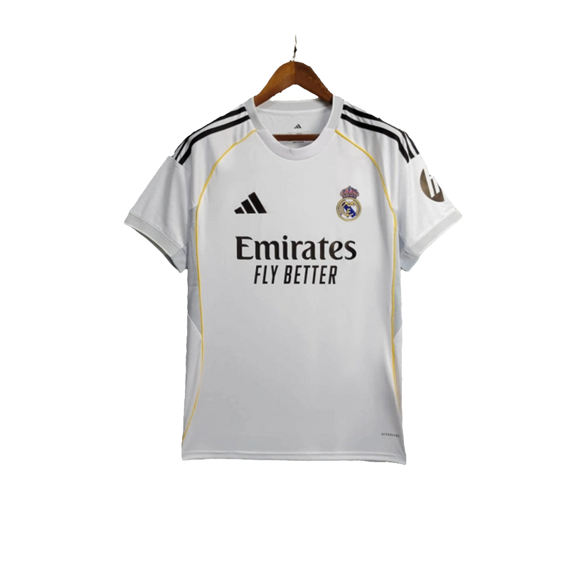 Camiseta Real Madrid 25/26 I de Local - Versión Aficionado