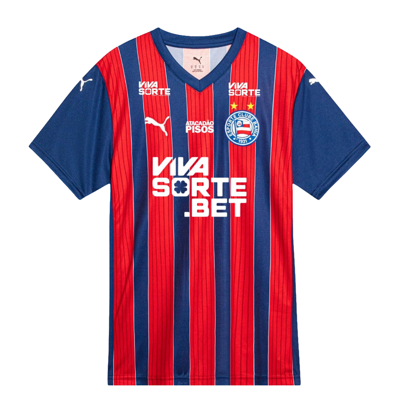 Camiseta Bahia 25/26 II de Visitante - Todos los Patrocinios - Versión Aficionado