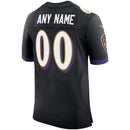 Camiseta NFL Baltimore Ravens - Edición Personalizada Speed Machine - Negro