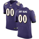 Camiseta NFL Baltimore Ravens - Edición Personalizada Speed Machine - Morado