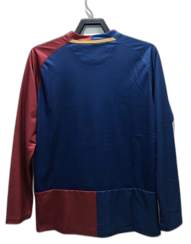 Camiseta Barcelona 08/09 I de Local - Manga Larga Versión Retro