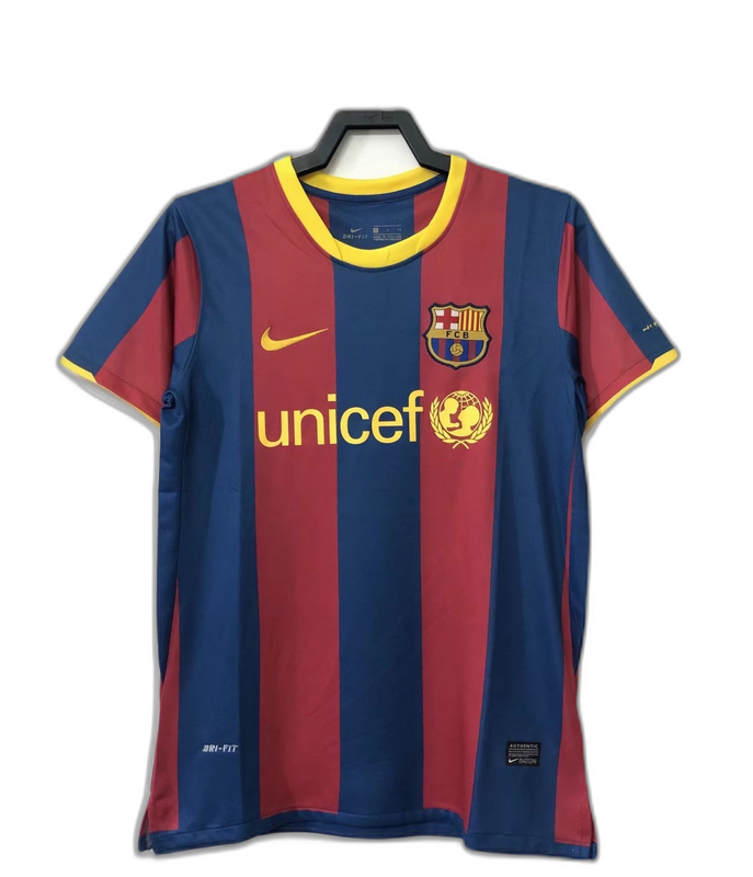 Camiseta Barcelona 10/11 I de Local - Versión Retro