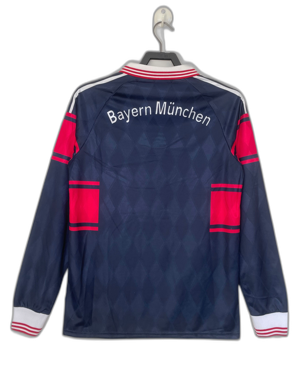 Camiseta Bayern de Múnich 97/99 I de Local - Manga Larga Versión Retro