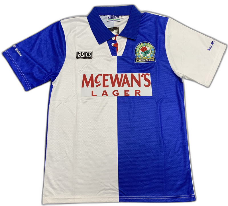 Camiseta Negroburn Rovers 94/95 I de Local - Versión Retro