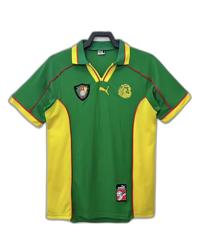 Camiseta Camerún 1998 I de Local - Versión Retro