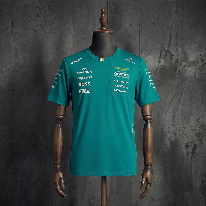 Camiseta Aston Martin Aramco F1 Team – Fórmula 1 Hombre