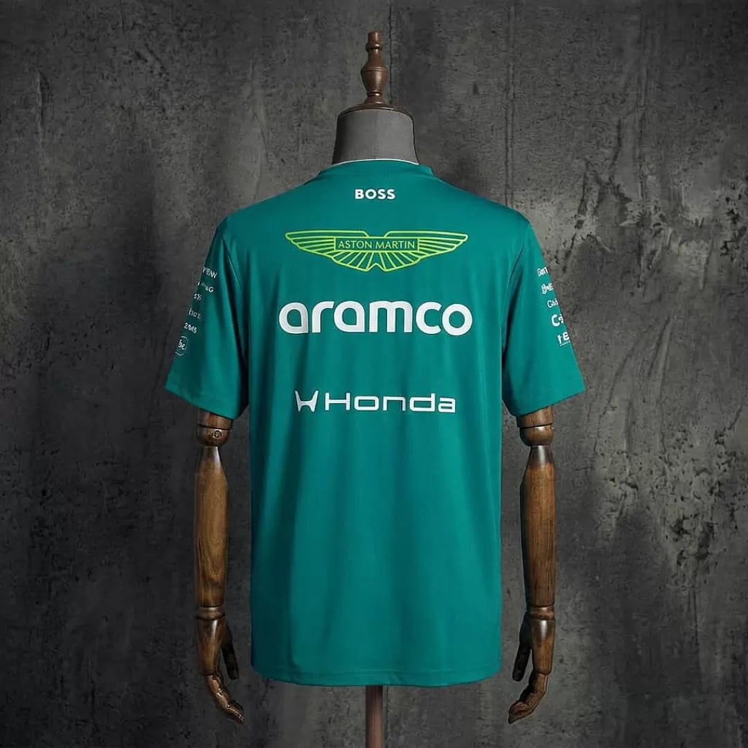 Camiseta Aston Martin Aramco II F1 Team – Fórmula 1 Hombre