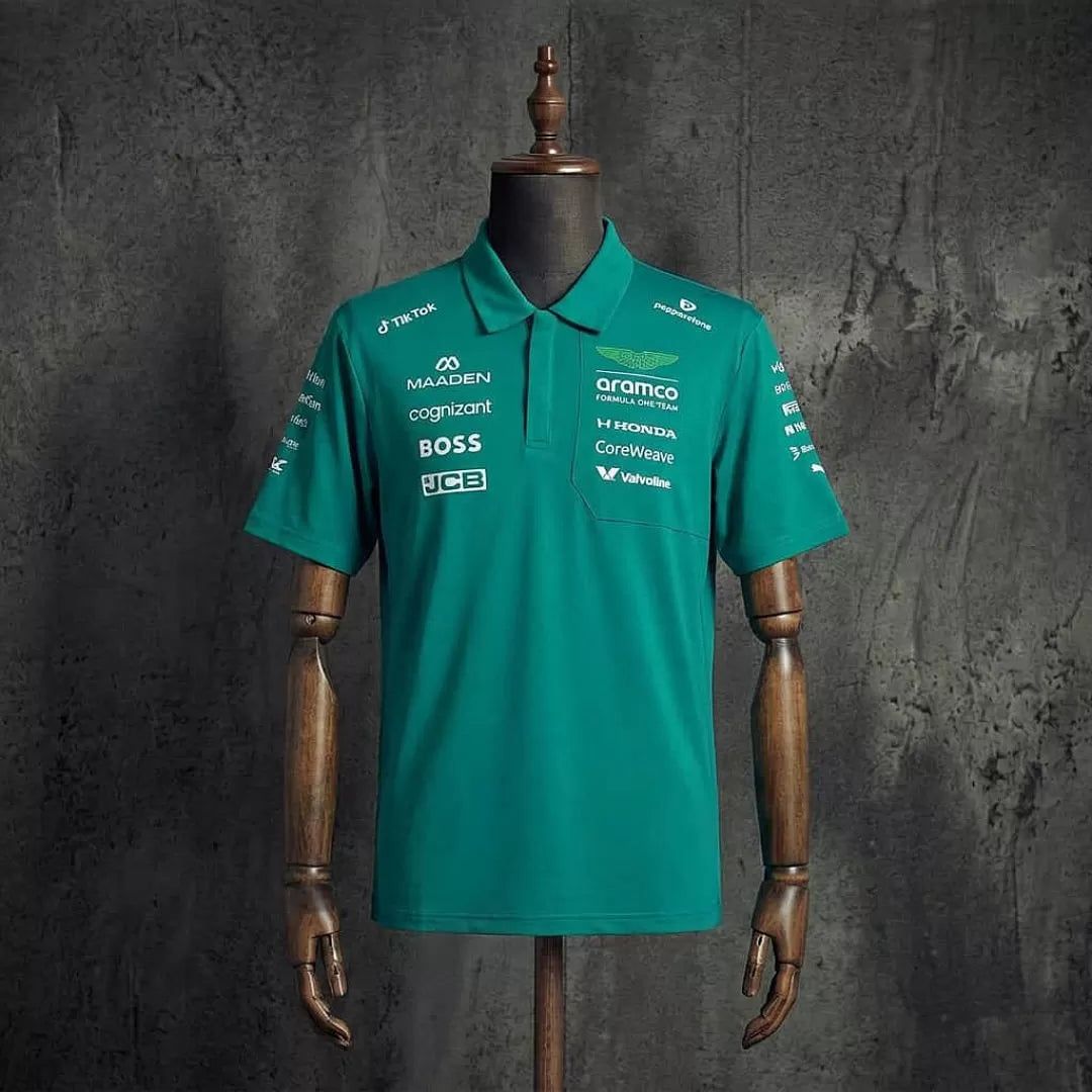 Camiseta Aston Martin Aramco II F1 Team – Fórmula 1 Hombre