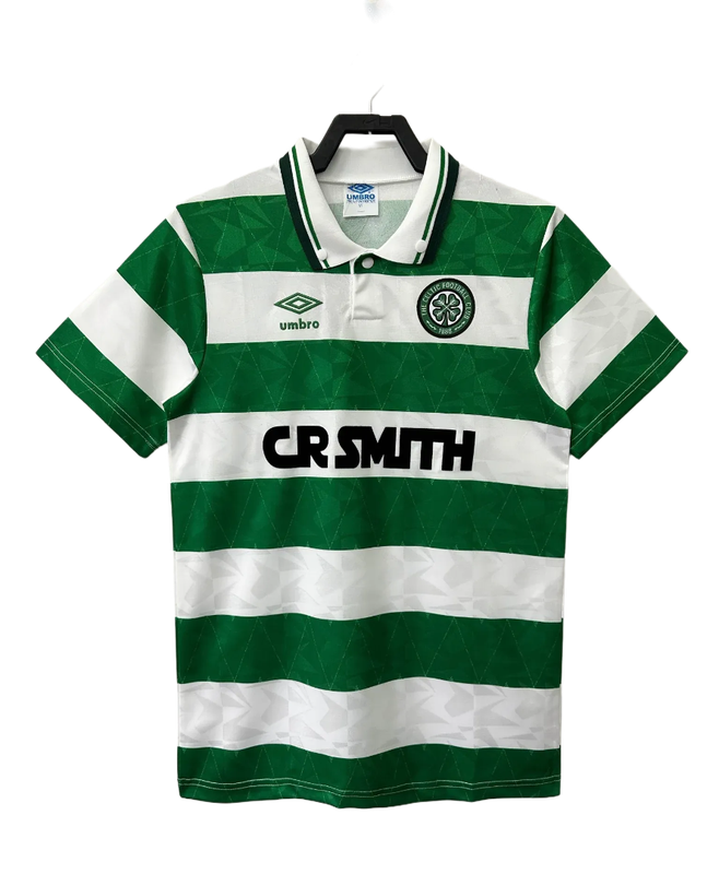 Camiseta Celtic F.C. 89/91 I de Local - Versión Retro