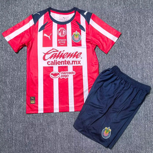 Chivas Local 25/26 Infantil - Super Golazo Tienda